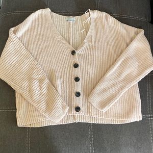 Cropped cardigan
